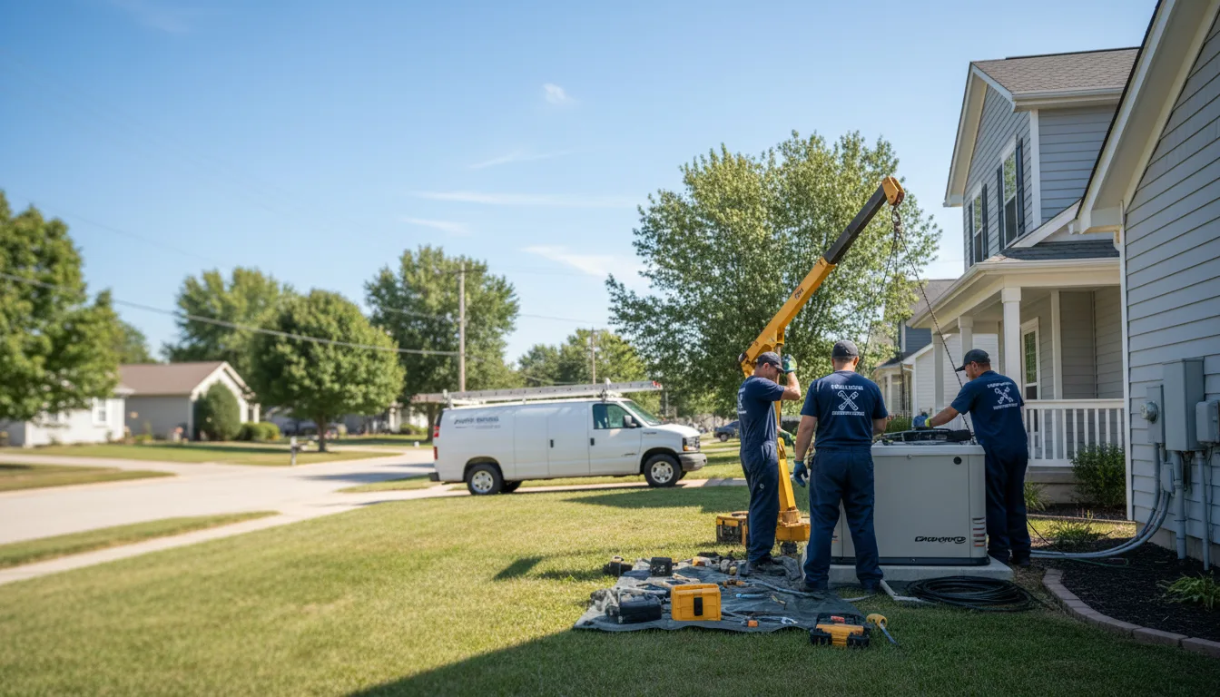 Generator Installation in Hanoverton, OH near me